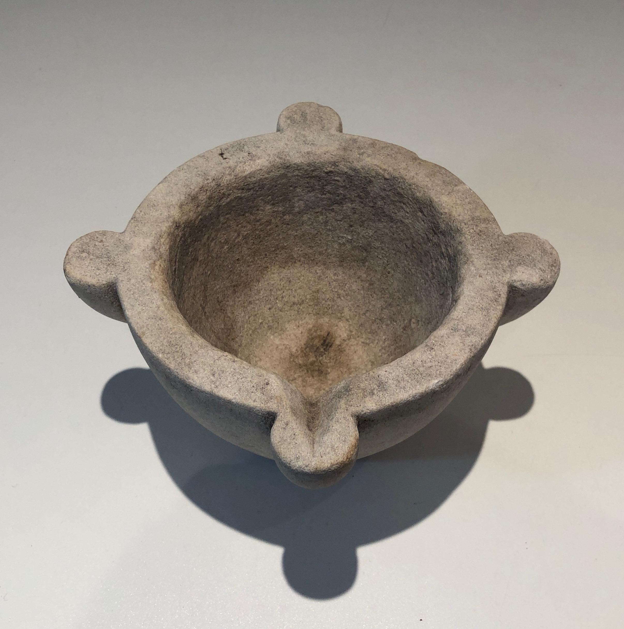 Marble Mortar from 18th Century For Sale 1