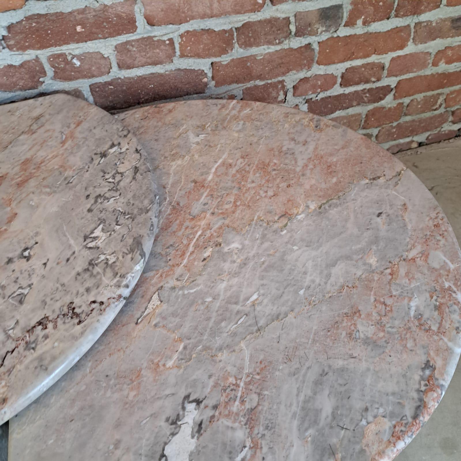 Marble Nesting Tables, Italy, 1960 In Good Condition For Sale In Torino, IT
