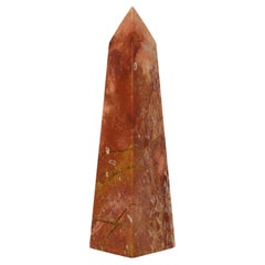 Marble Obelisk from Italy in the Style of The Grand Tour or modern Boho Chic 