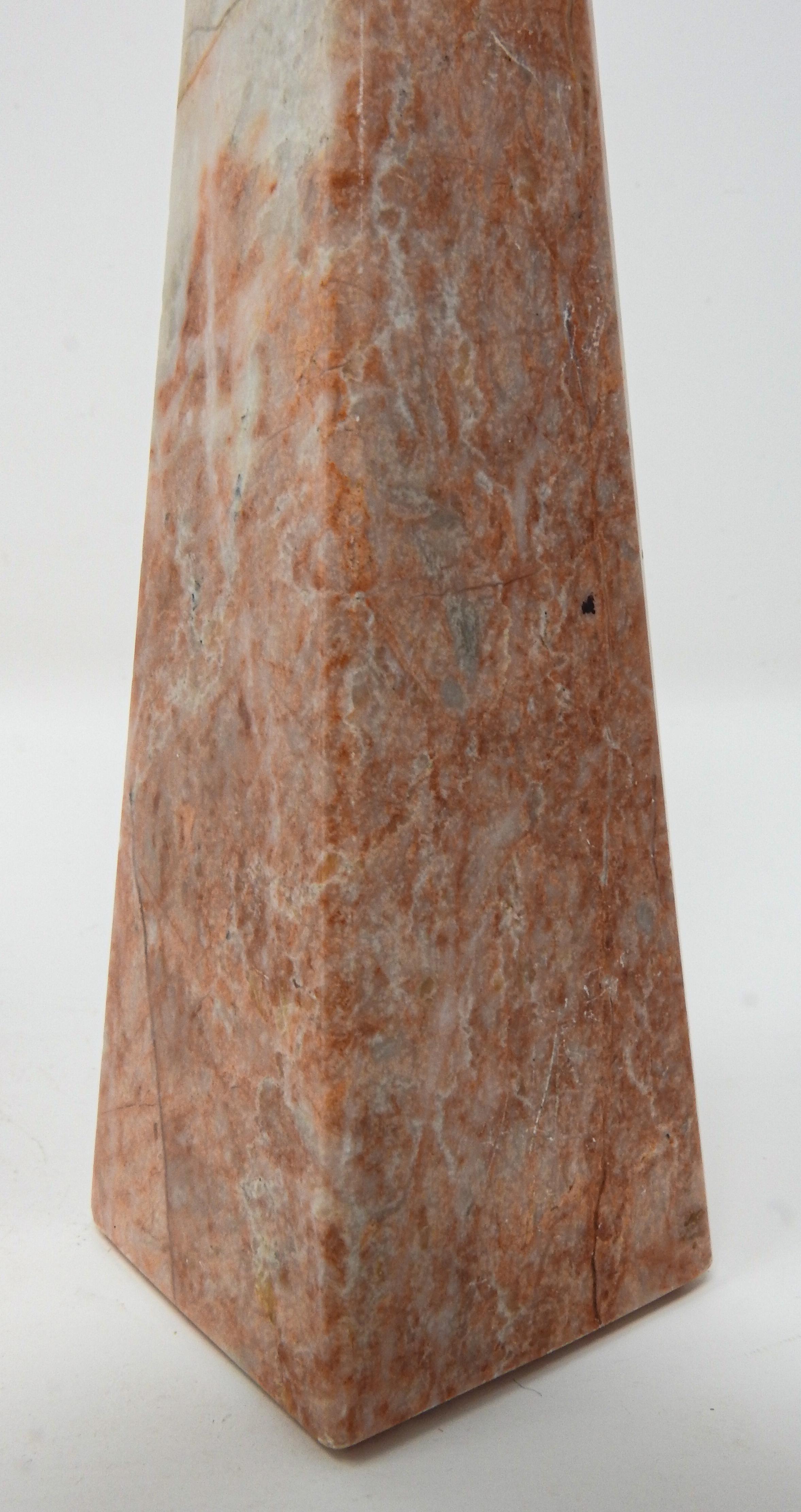 Marble Obelisk, Vintage For Sale 2