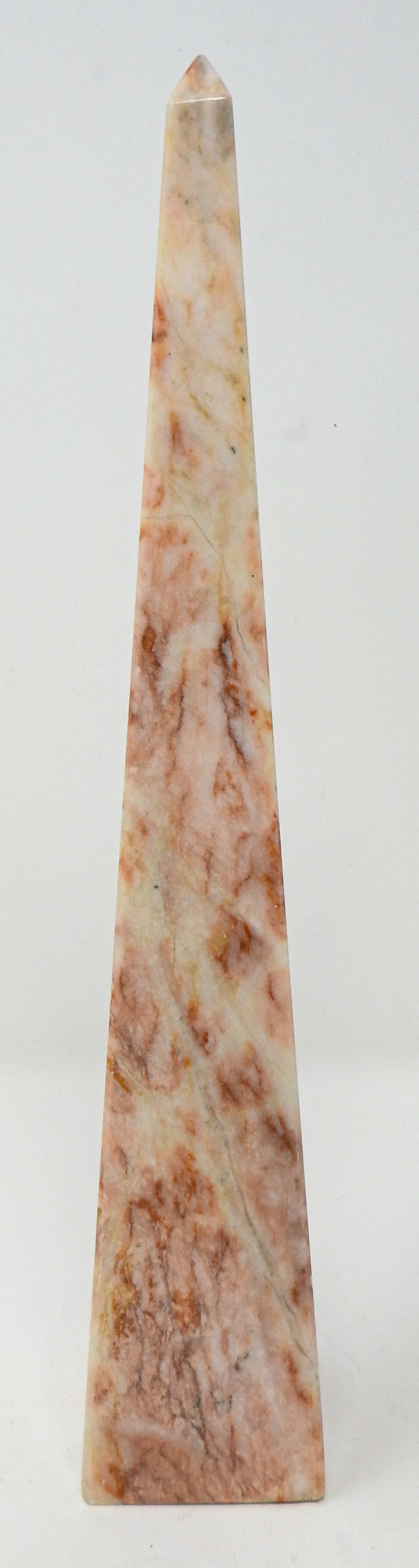 American Marble Obelisk, Vintage For Sale