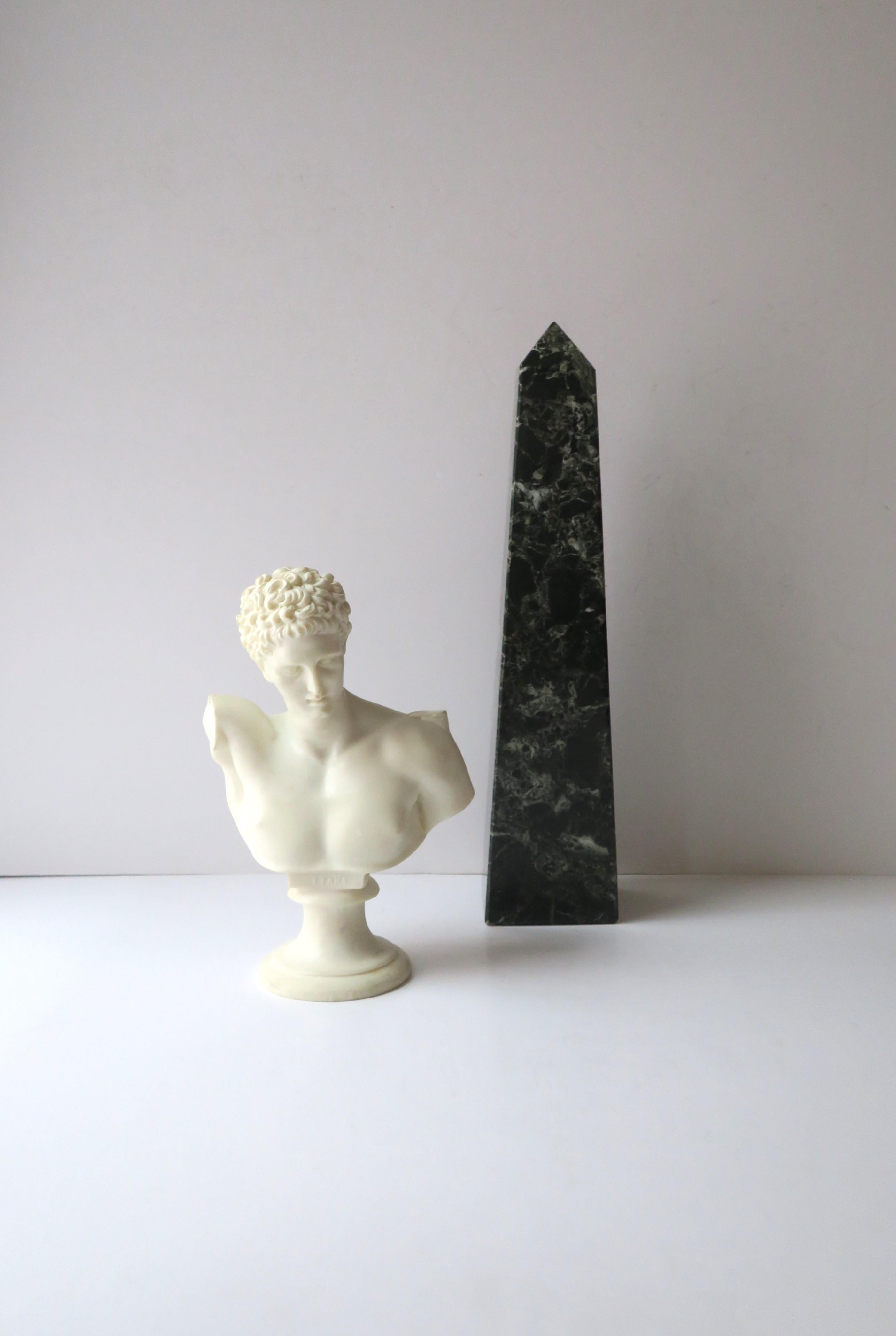 Marble Obelisks, Pair For Sale 3