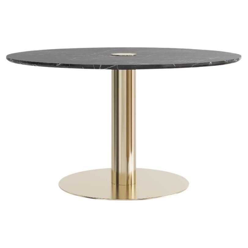 Table d'extérieur avec plateau de salon en marbre