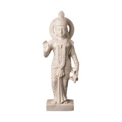 Marble Parvati Statue from India
