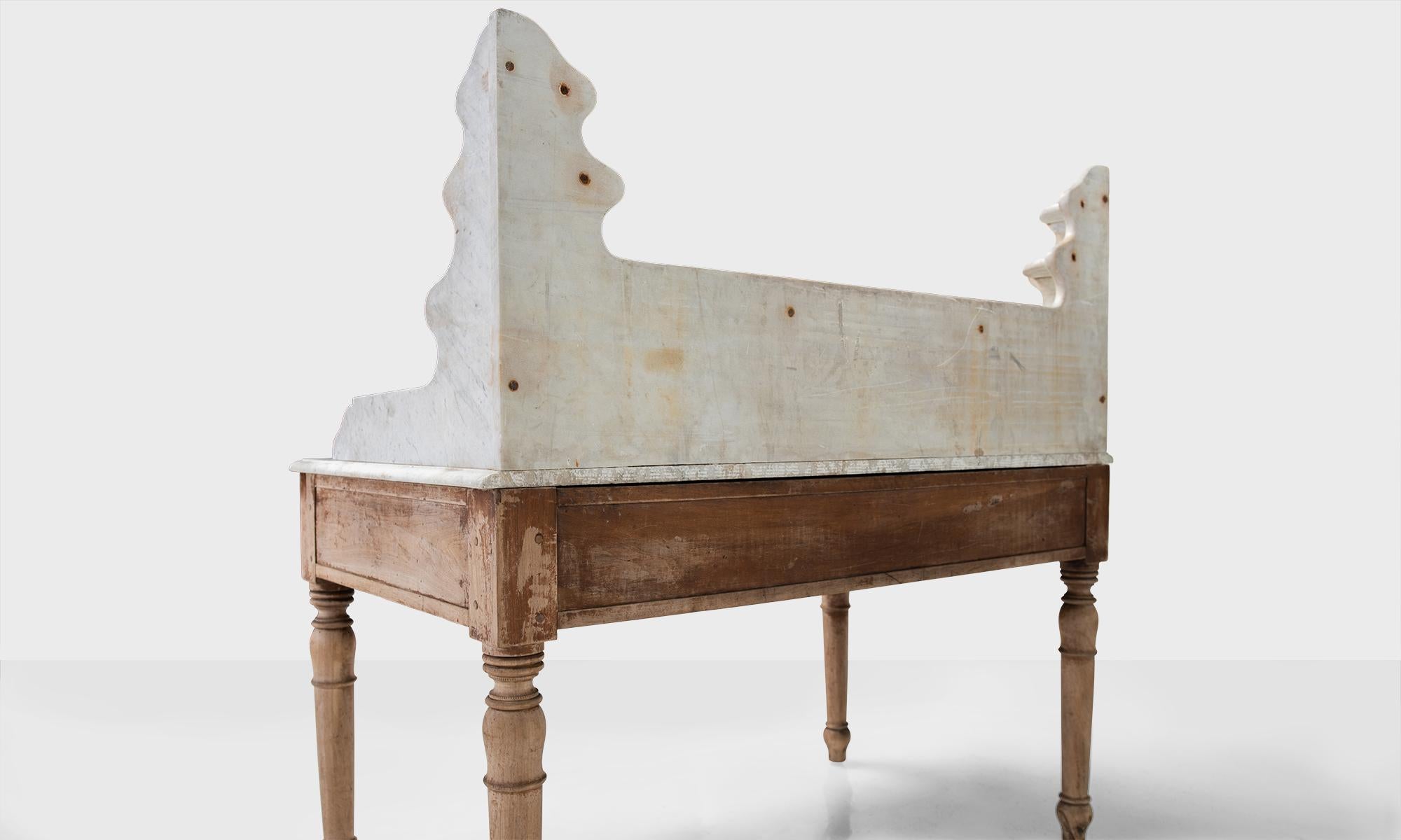 Late 19th Century Marble Pastry Table, France, circa 1880