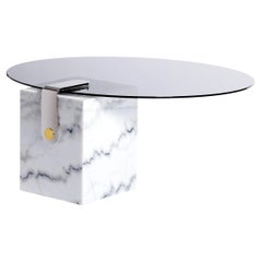 Marble Patch Round Coffee Table by Egg Designs