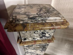 Early 20th Century Pedestal in Marble