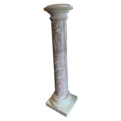 Antique Marble Pedestal