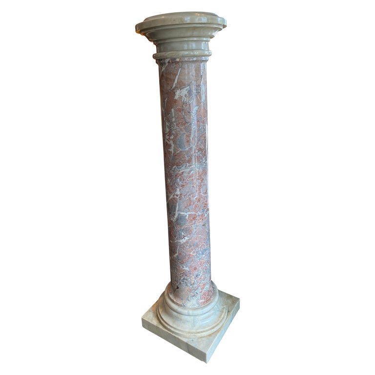 Marble Pedestal For Sale at 1stDibs