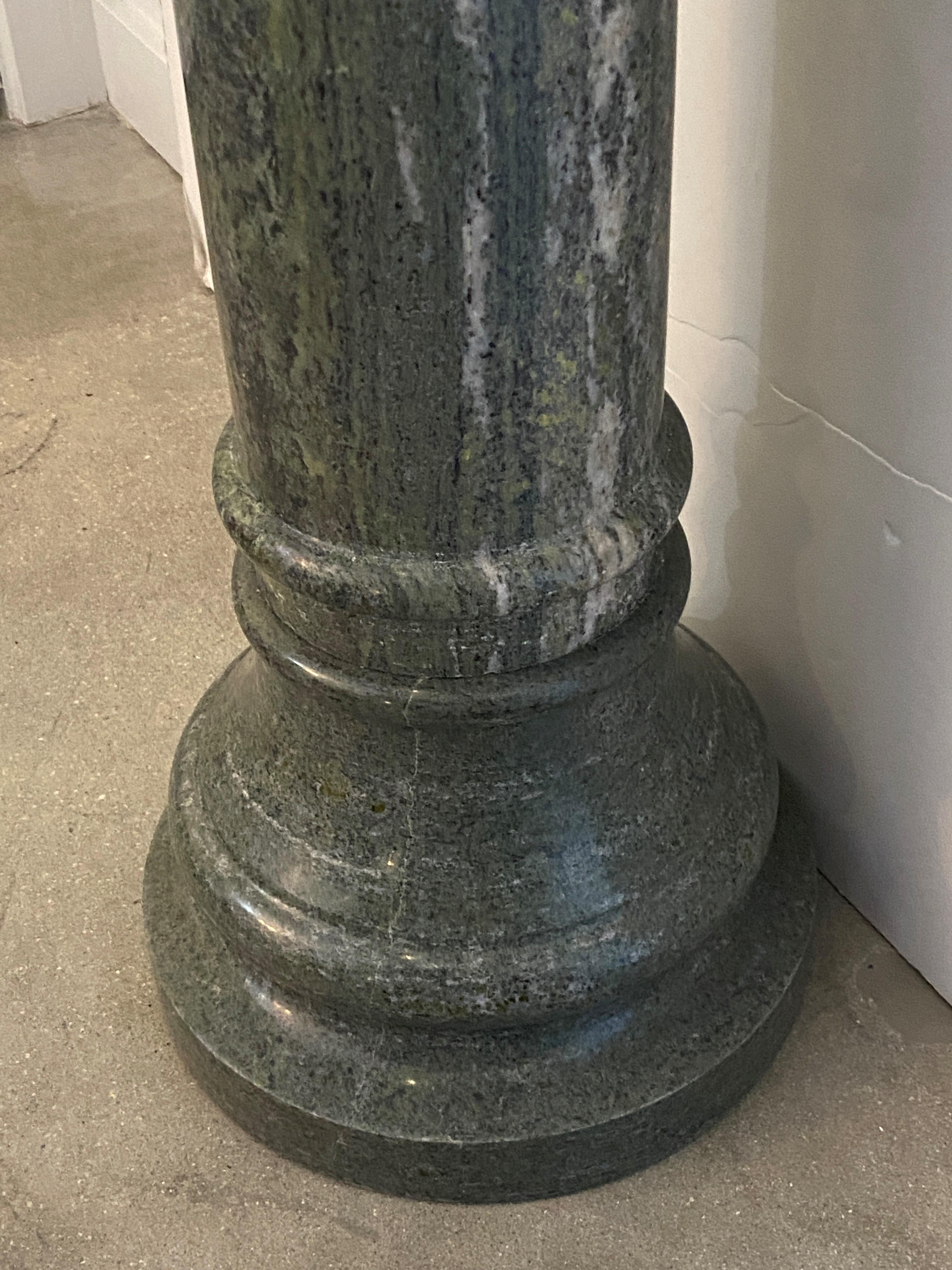 marble pedestal column