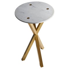 Marble Phasme Side Table by Mydriaz
