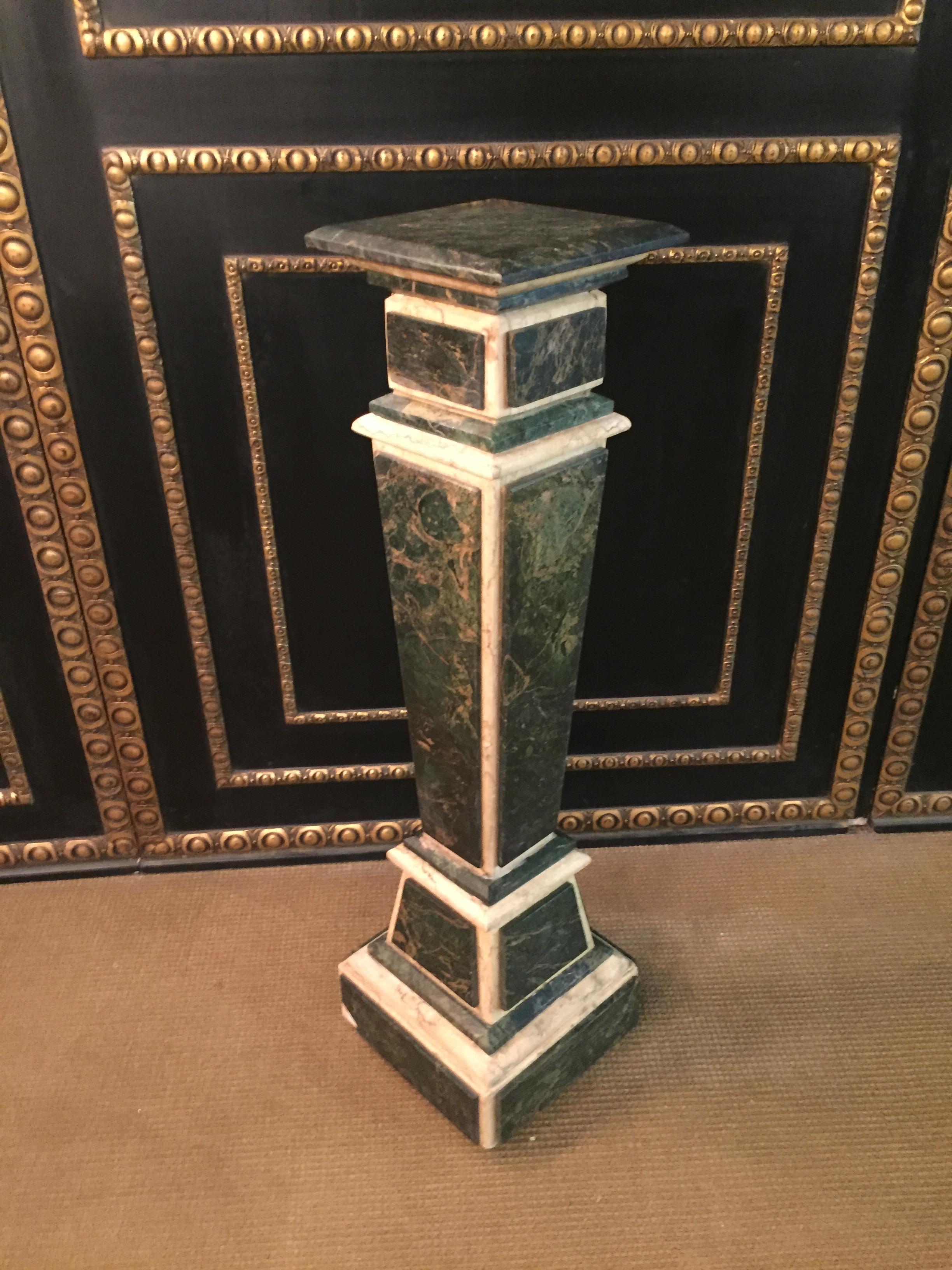 Marble Pillar Column in Louis Seize XV Style 4
