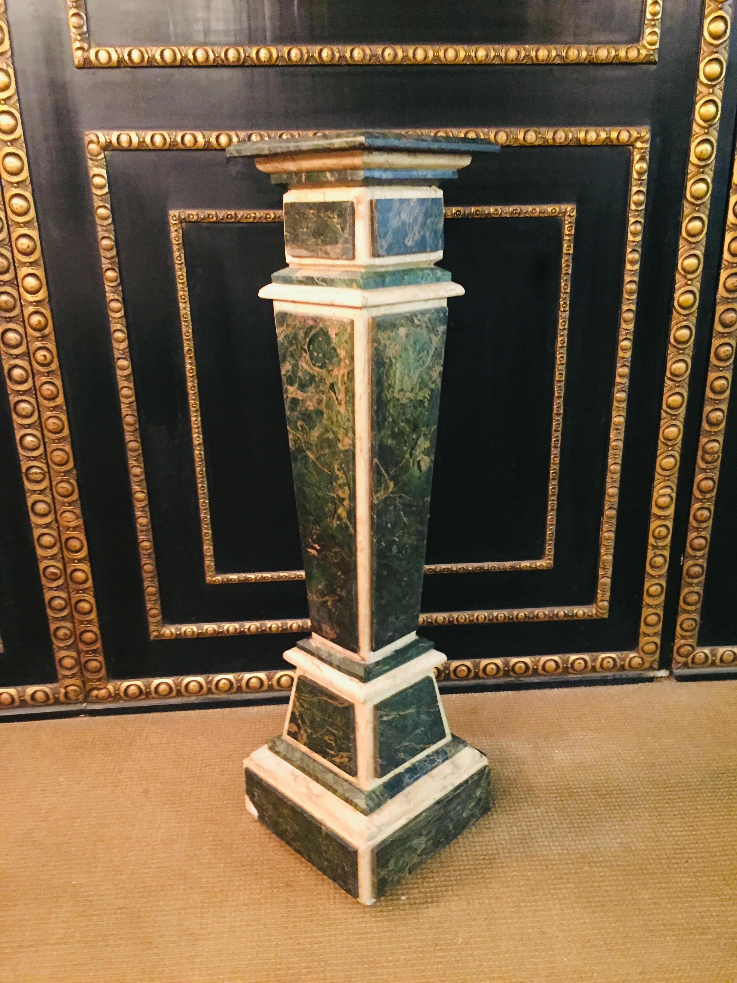 Marble Pillar Column in Louis Seize XV Style 10
