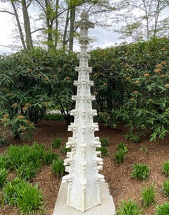 Pinnacolo di marmo, elemento architettonico di una cattedrale irlandese