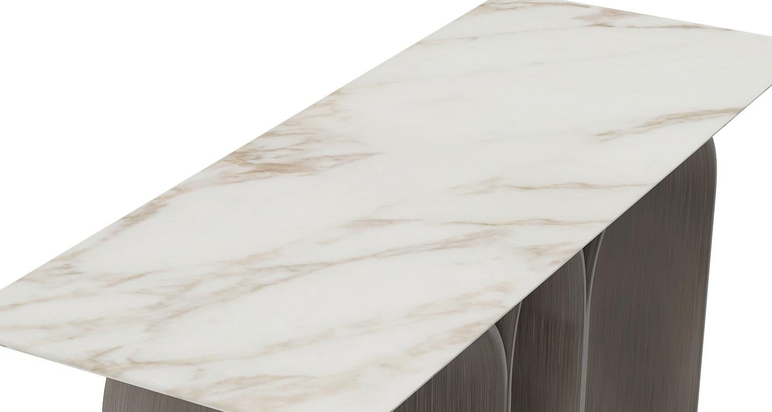 Console « Planalto » en marbre, Giorgio Bonaguro Neuf - En vente à Geneve, CH