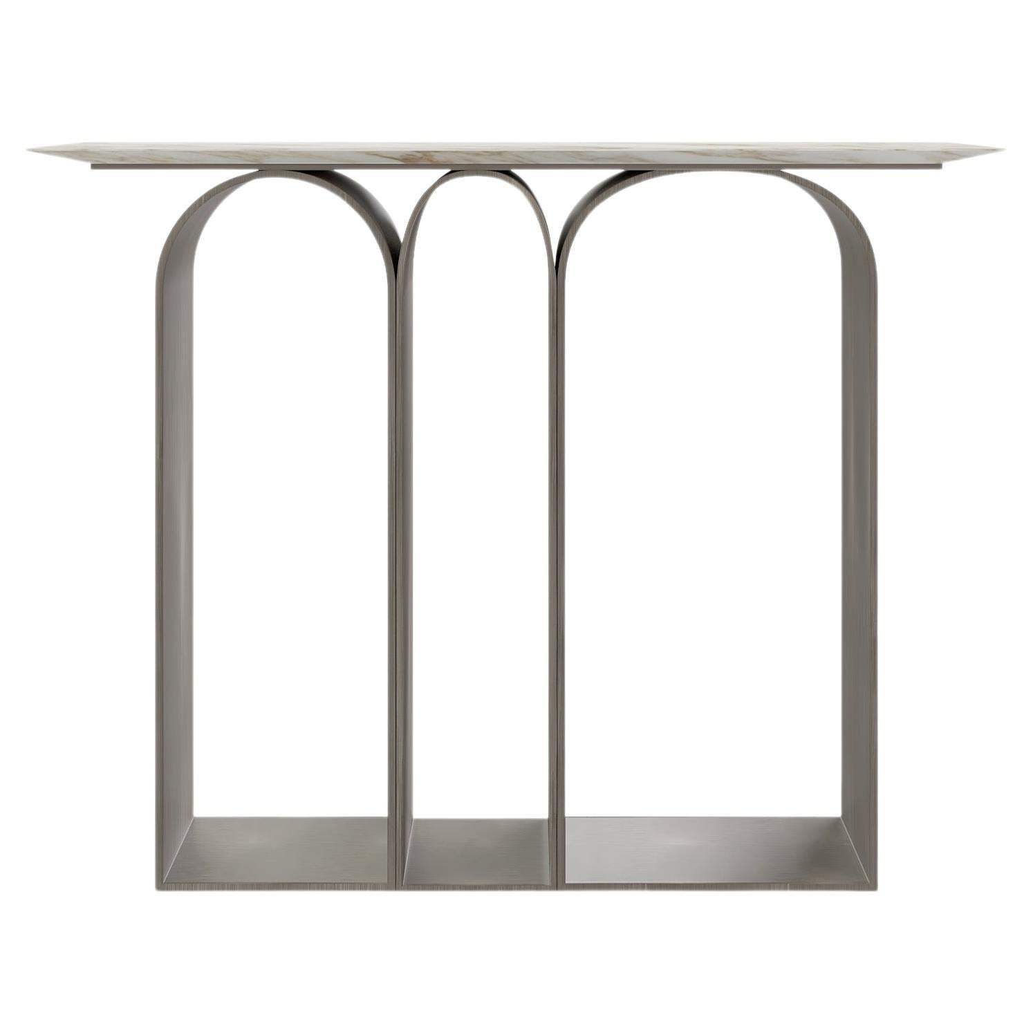 Marble "Planalto" Console, Giorgio Bonaguro For Sale