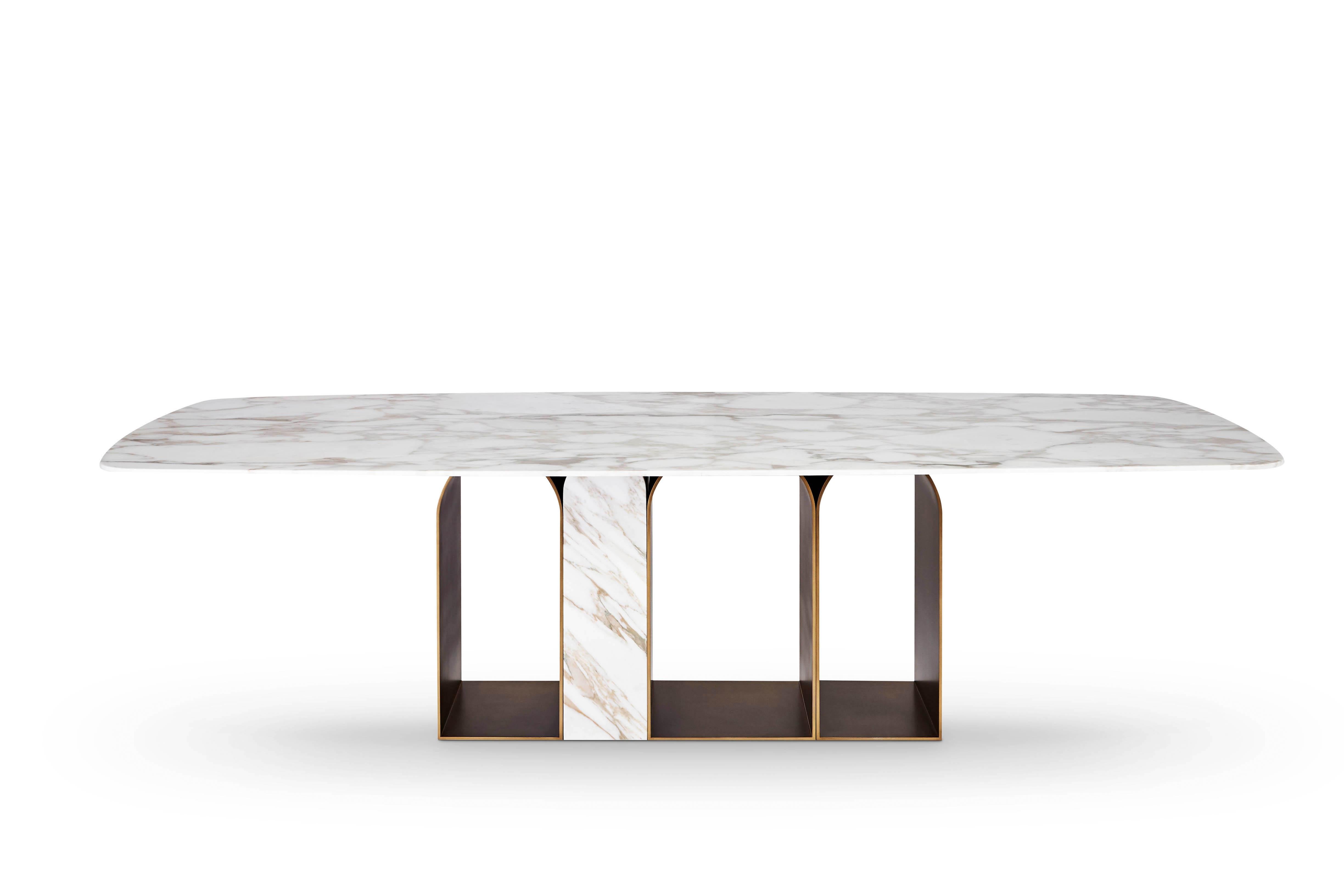 Table à manger en marbre 