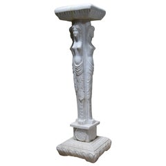 Marble Plant Stand