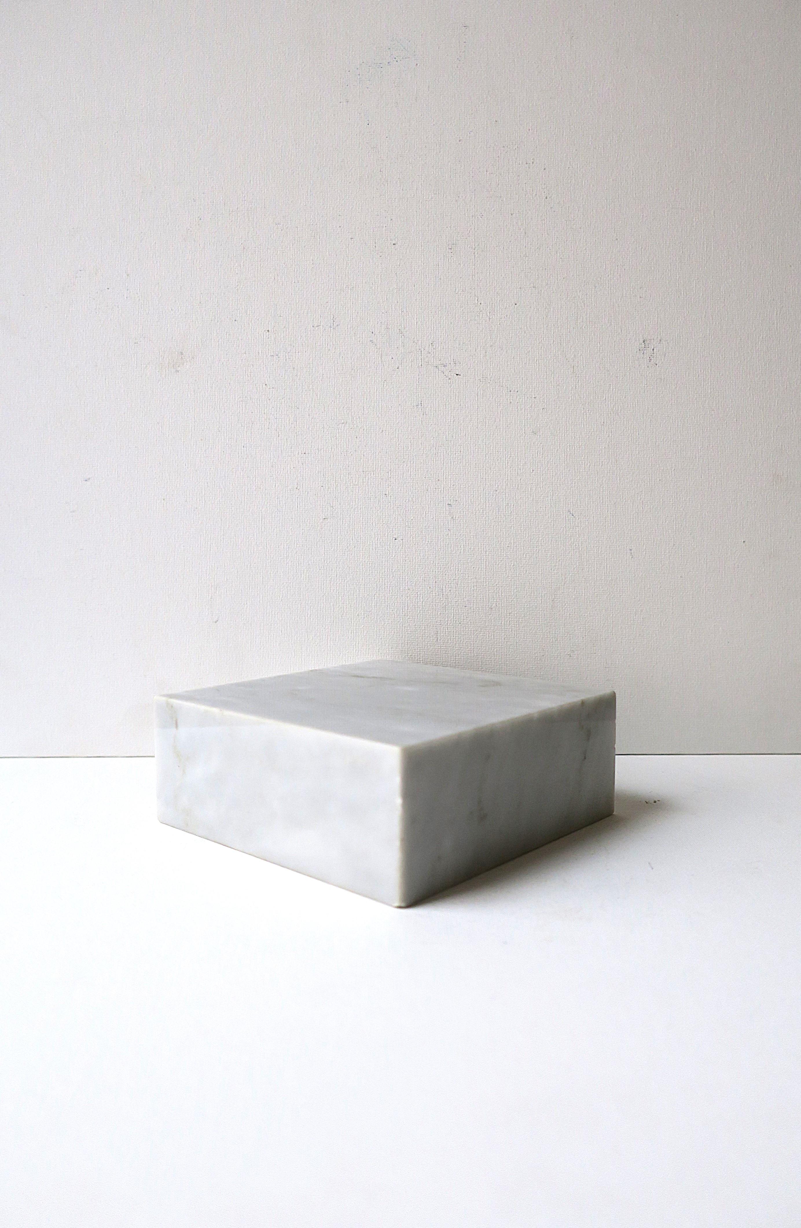 Marble Plinth or Bookend For Sale 3