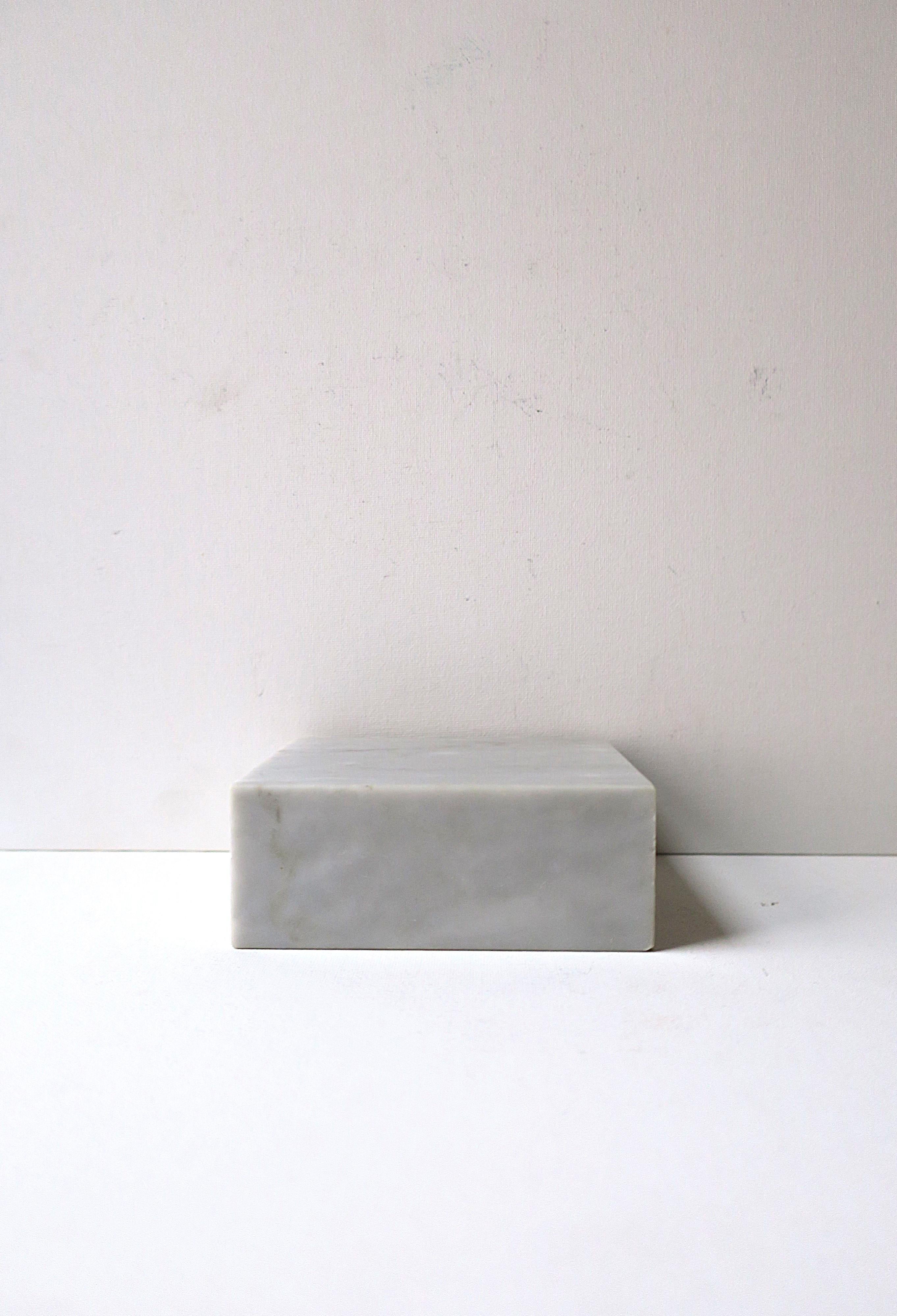 Marble Plinth or Bookend For Sale 4