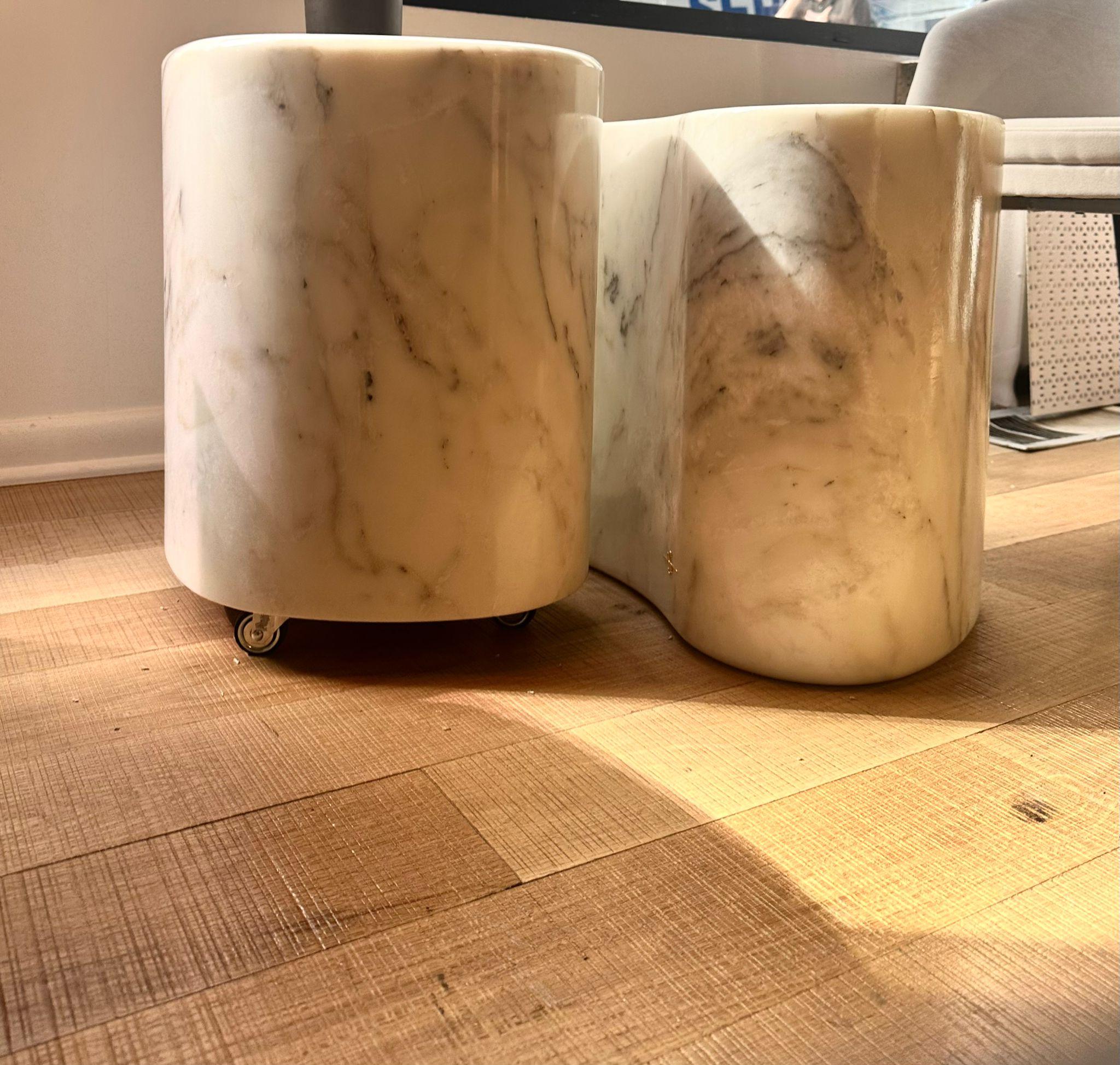 italien Table pouf Euromarmi Store en vente