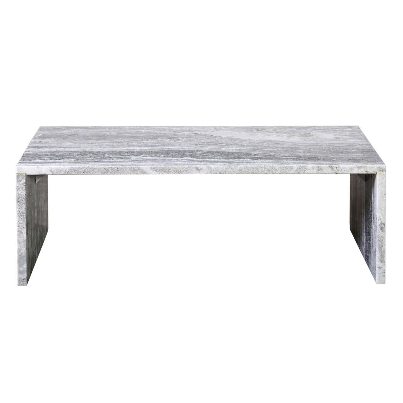 Indian Marble Rectangular Coffee Table
