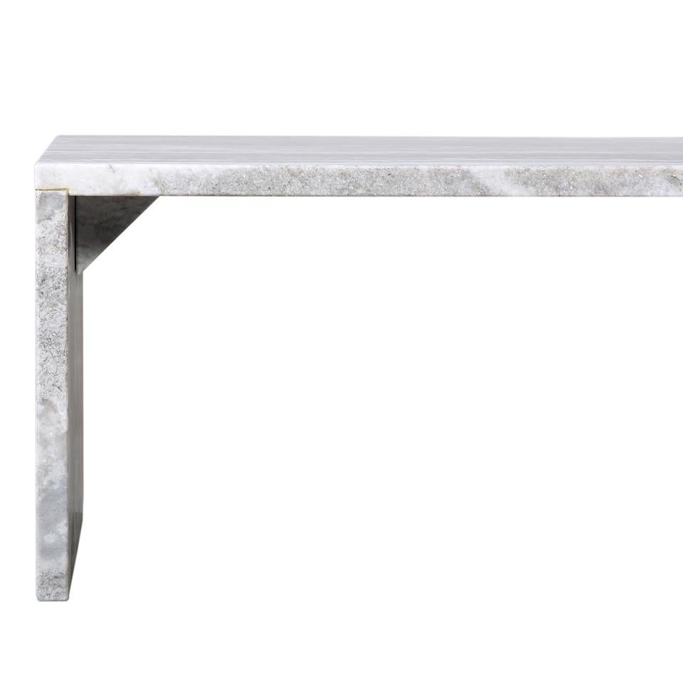 Marble Rectangular Coffee Table In New Condition For Sale In Los Angeles, CA