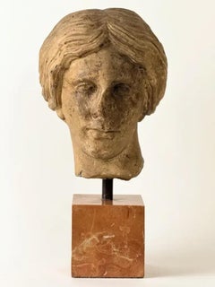 Marble Roman Head