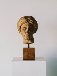 Marble Roman Head