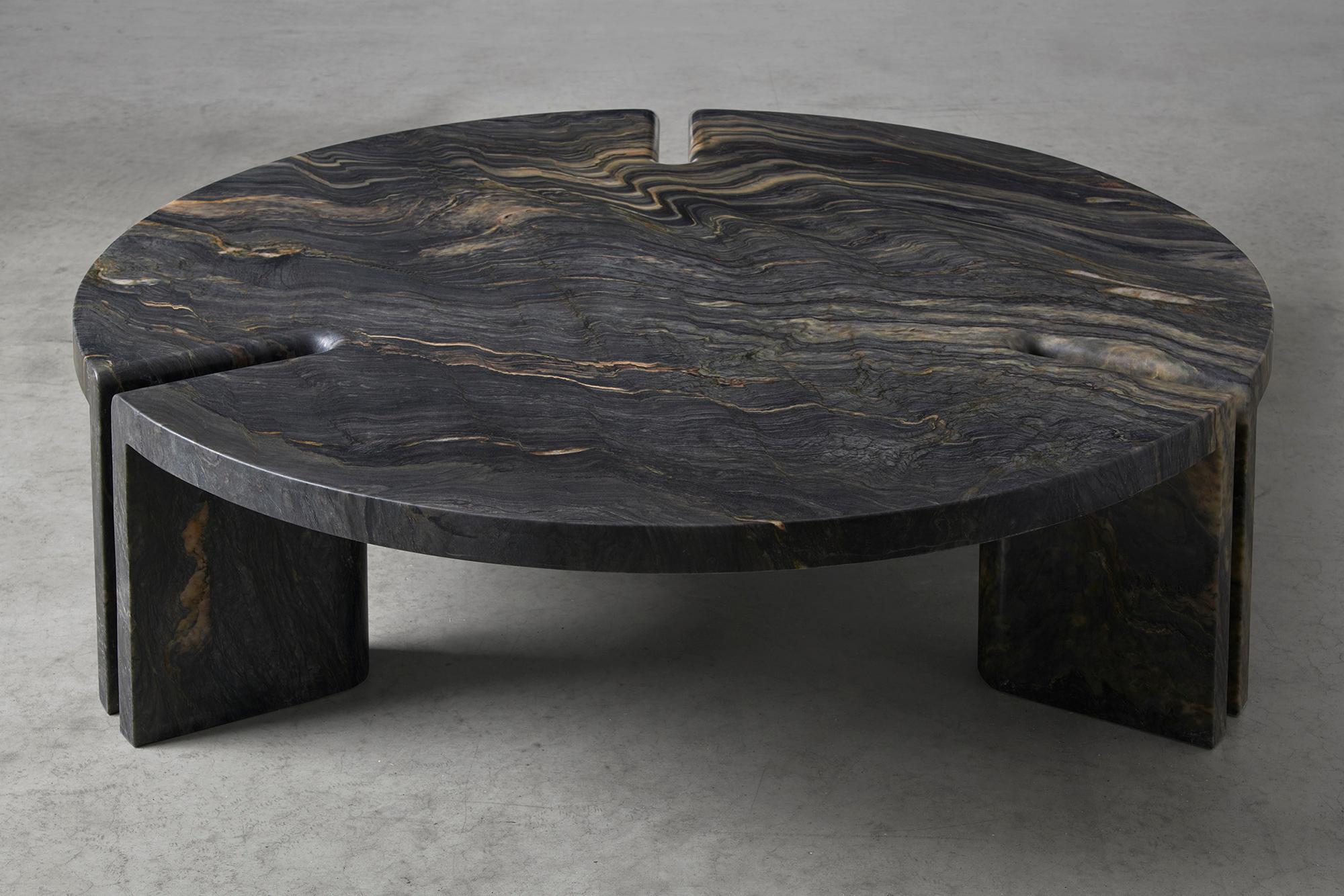Marble Round Table by Agglomerati 7