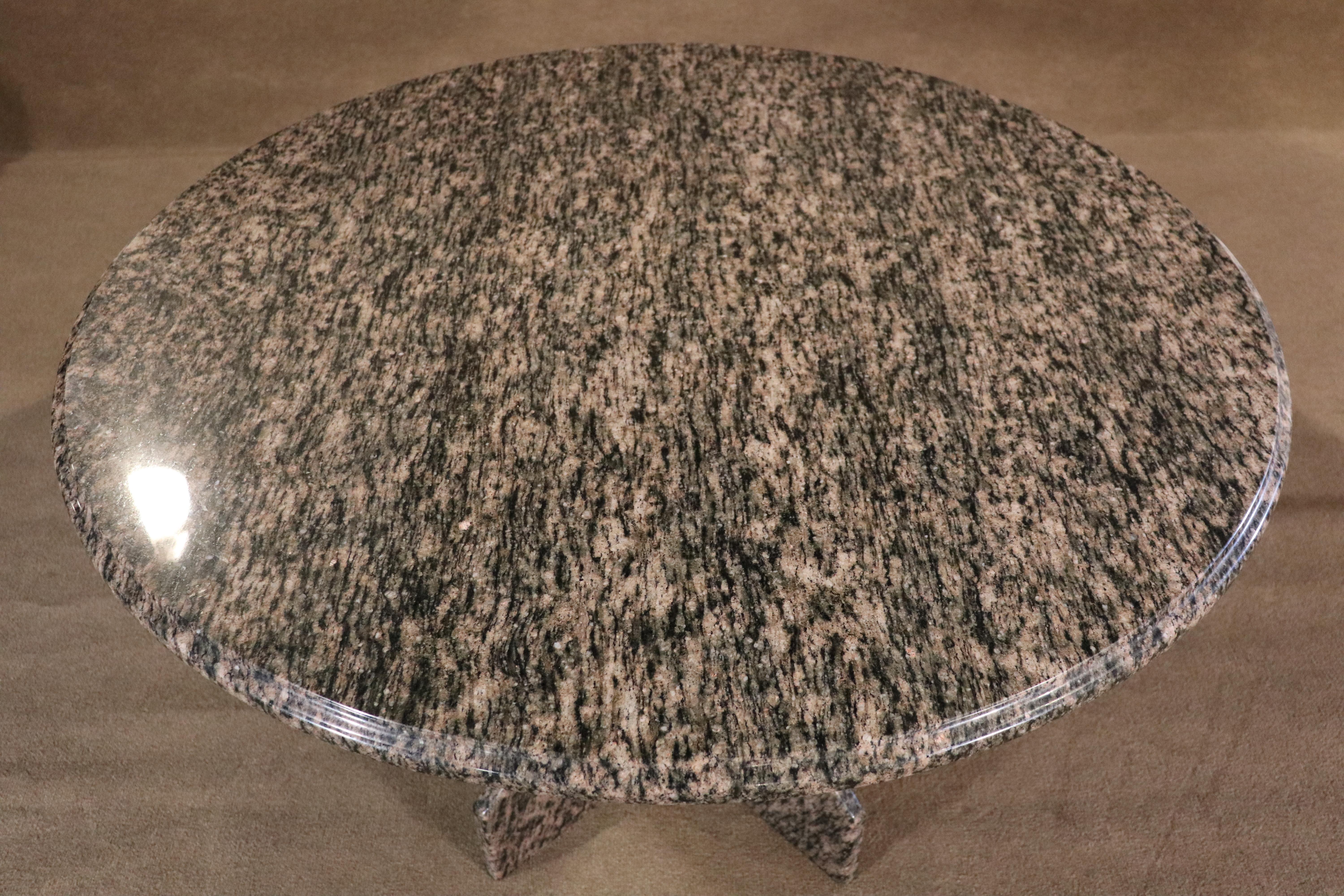 Stone Marble Round Top Dining Table For Sale