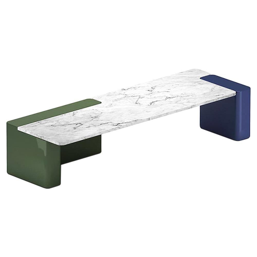 Marble Rubato Coffee Table by Frank Chou For Sale