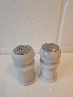 Marble Salt and Pepper Shakers Tableware