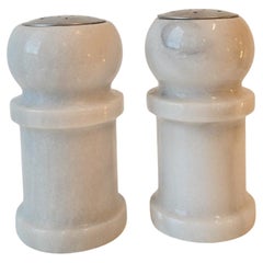 Marble Salt and Pepper Shakers Tableware