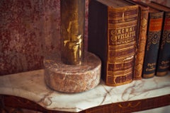 Marble Sculpted Table Lamp by Brajak Vitberg