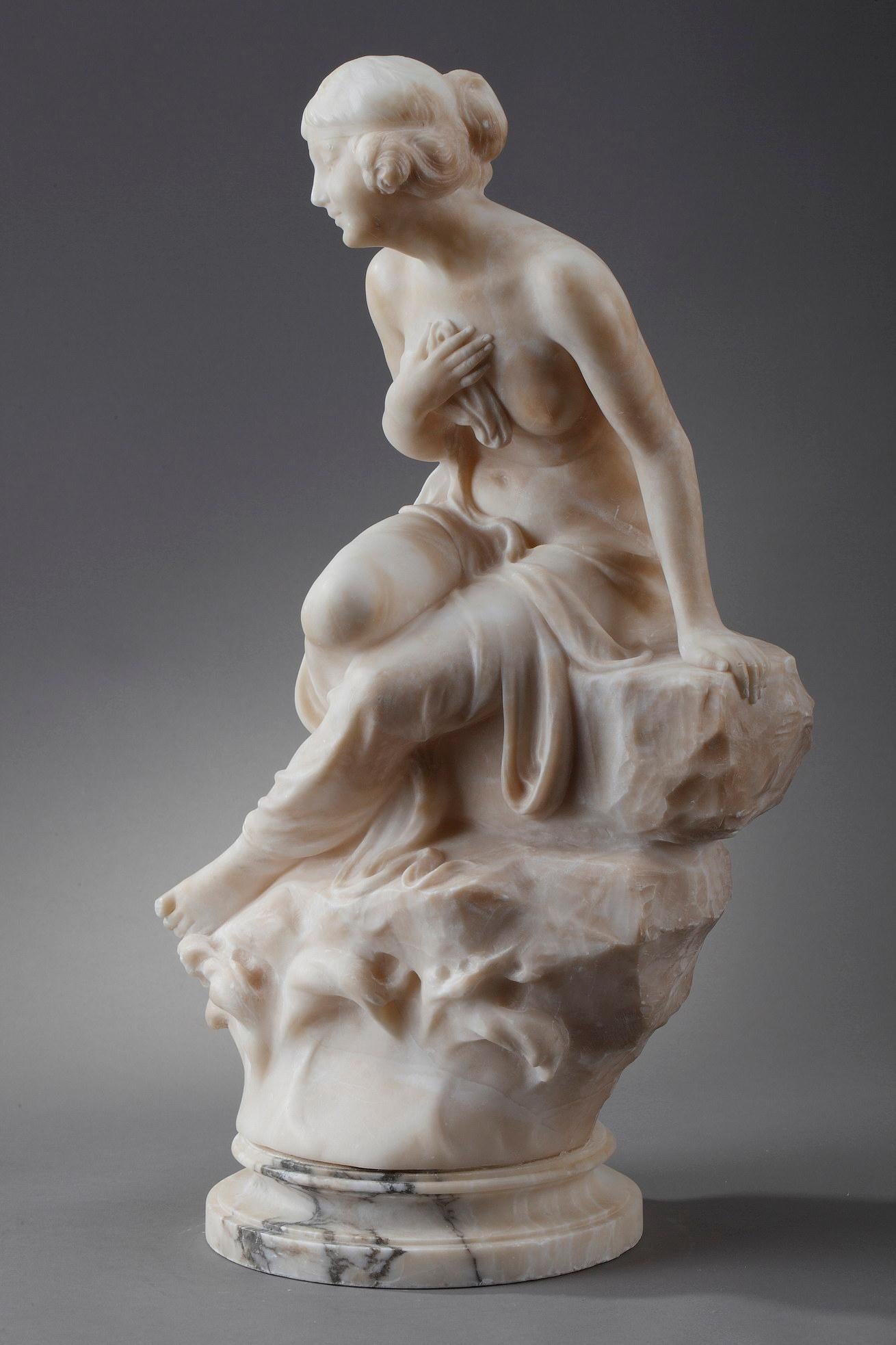 French Marble Sculpture 