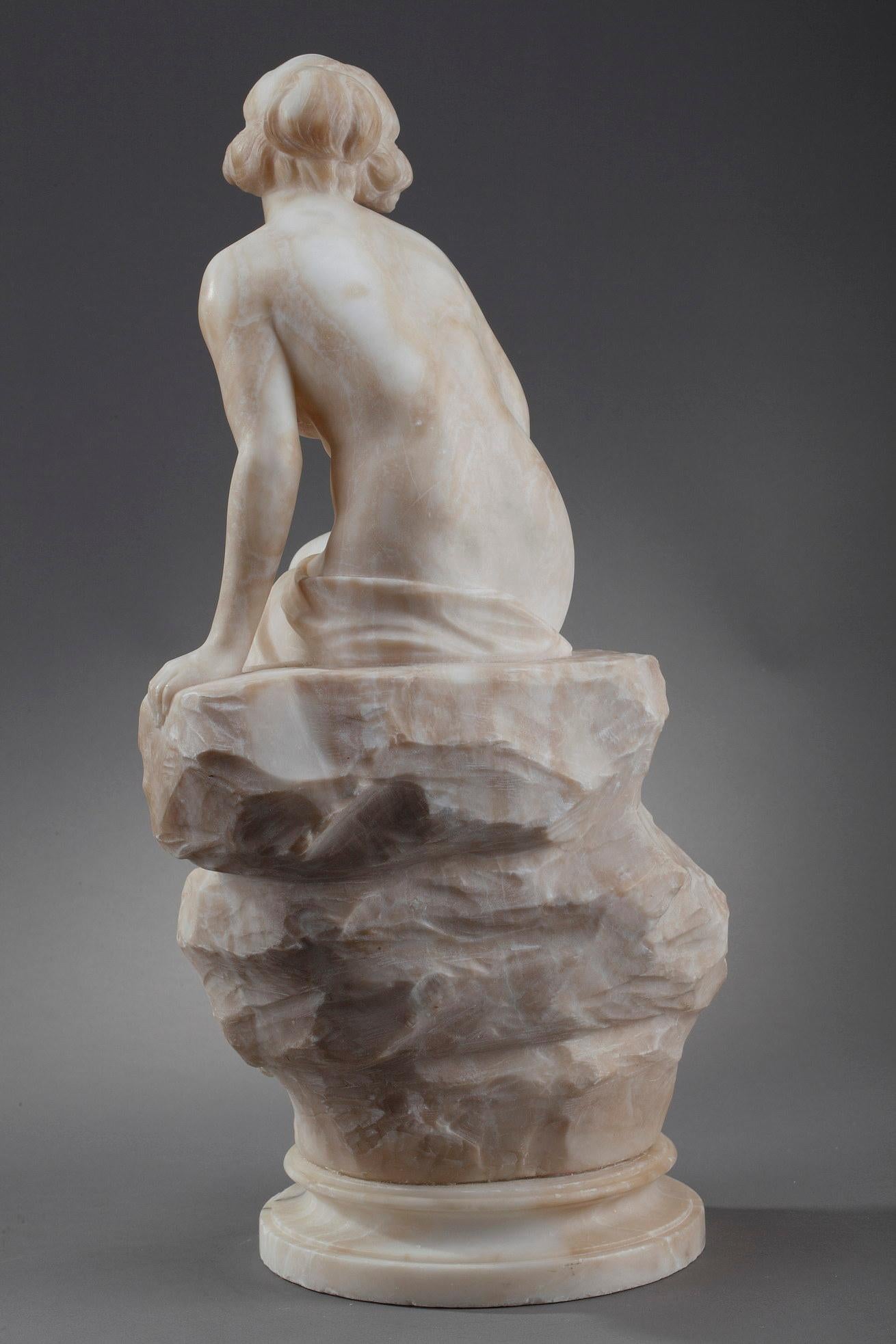 Mid-19th Century Marble Sculpture 