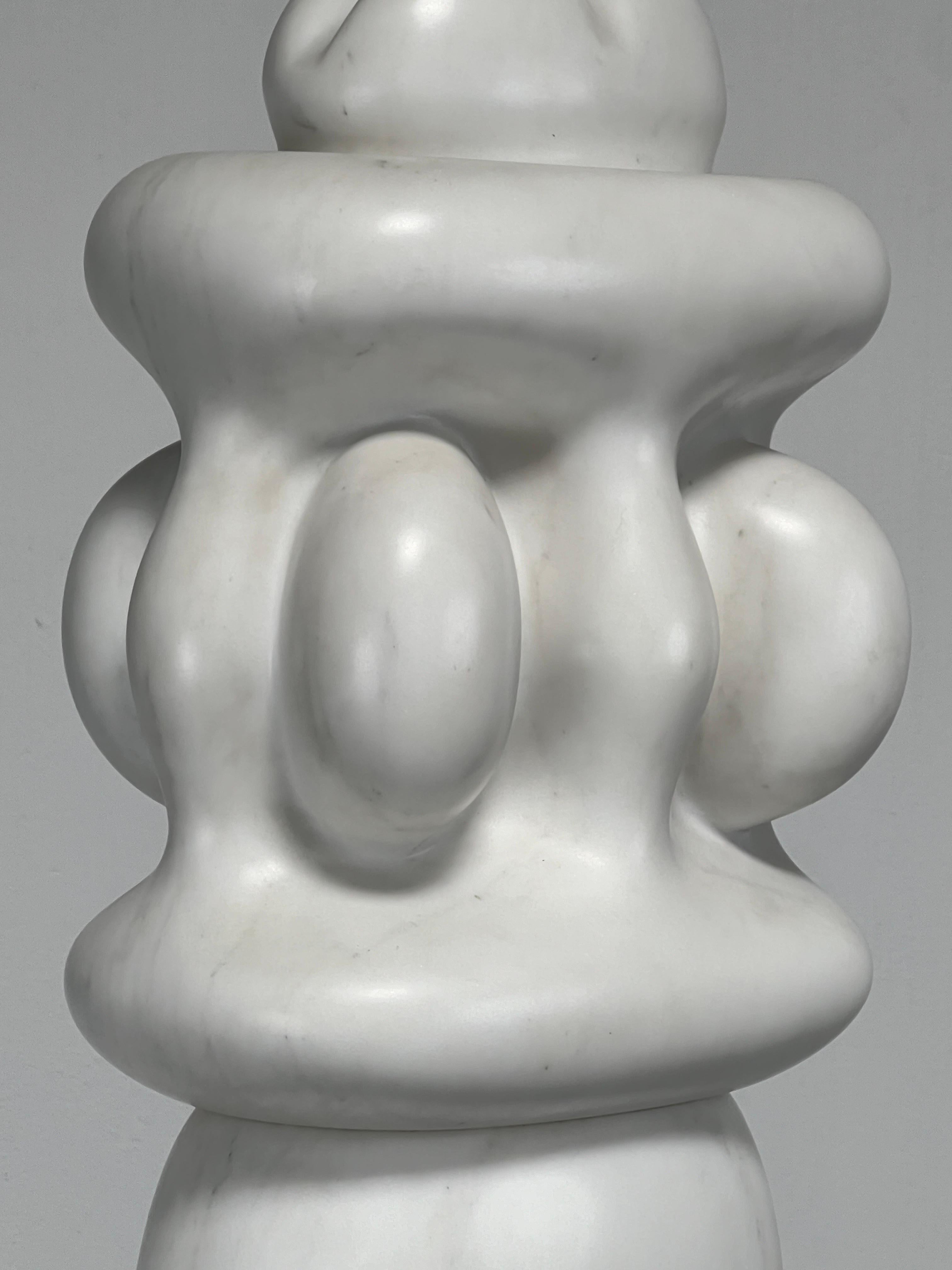 Scultura in marmo di Charles Herndon in vendita 2
