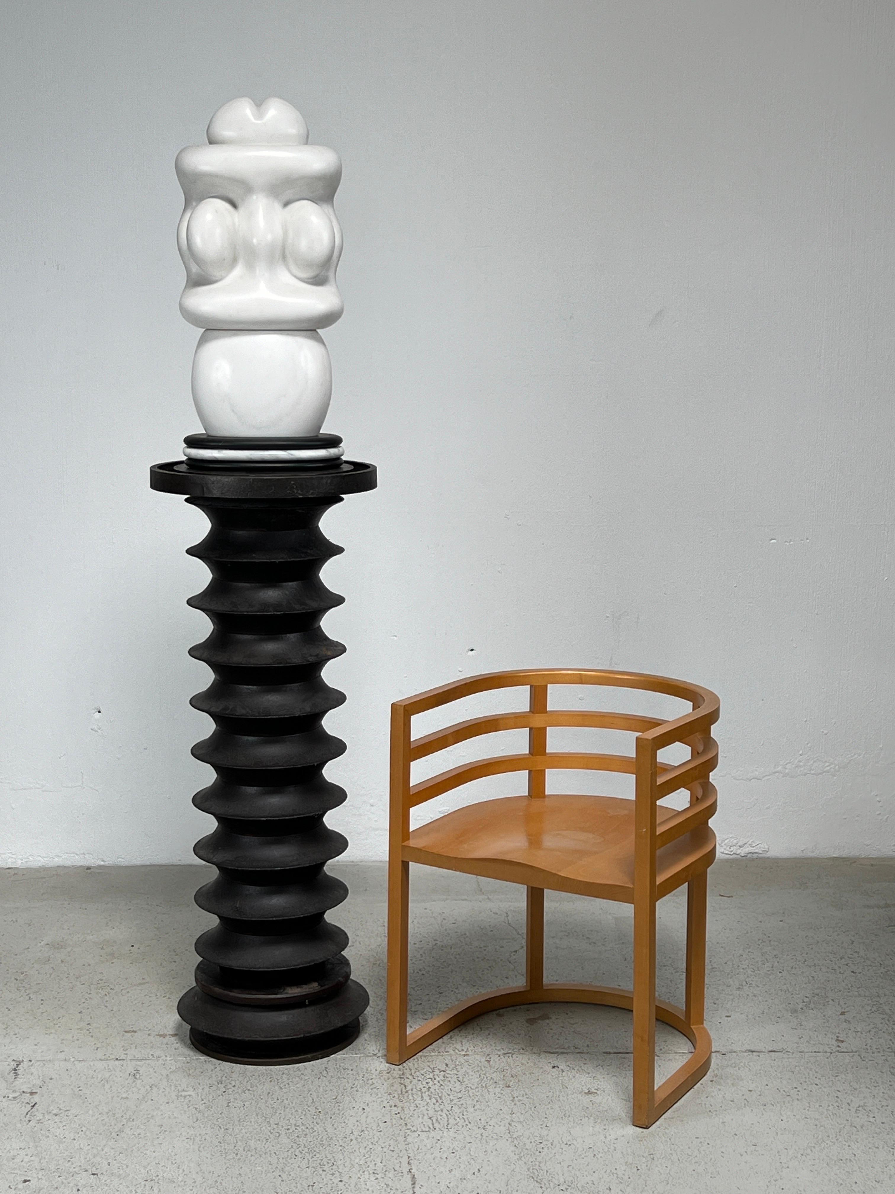Scultura in marmo di Charles Herndon in vendita 3