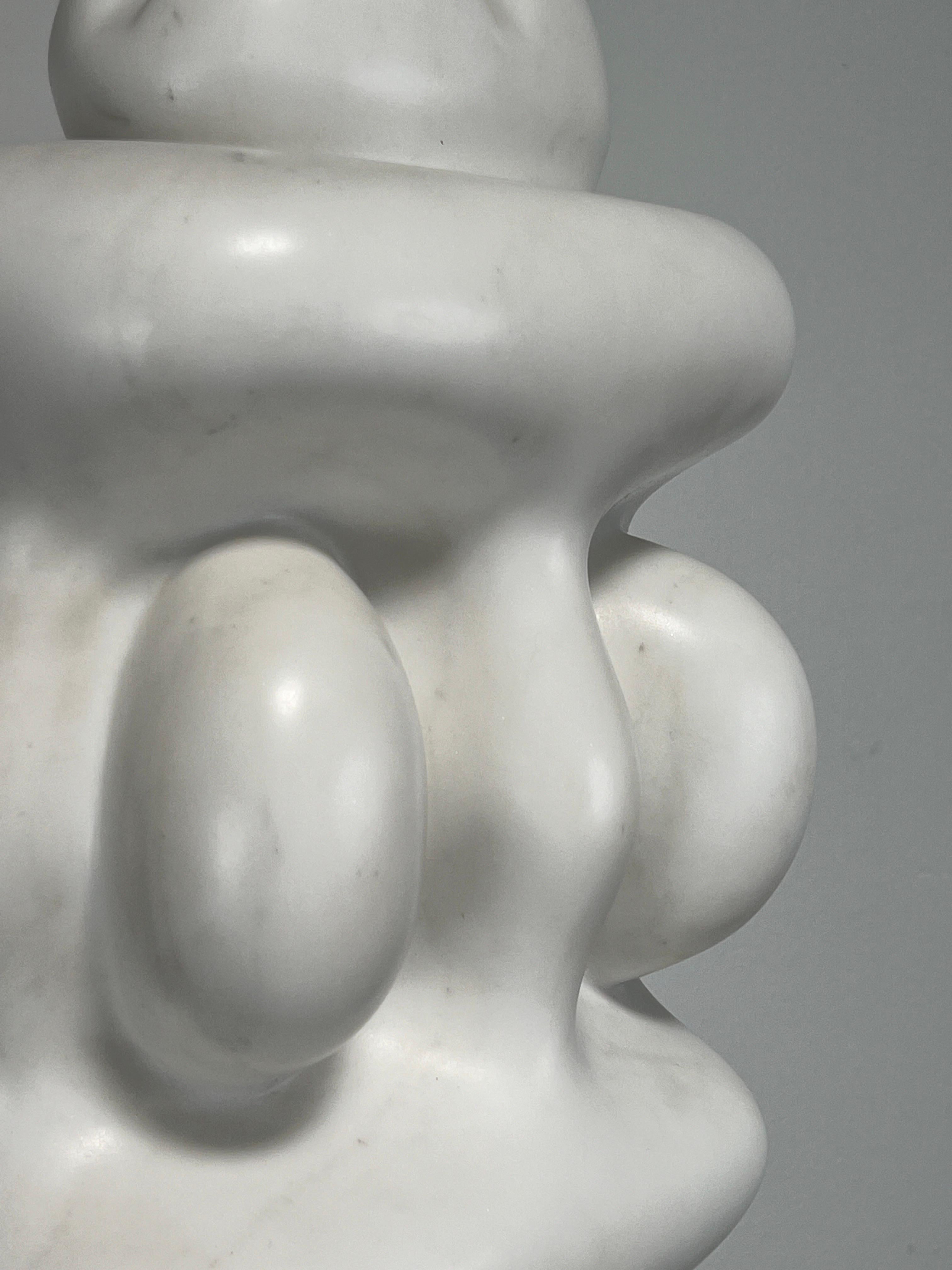 Fine XX secolo Scultura in marmo di Charles Herndon in vendita