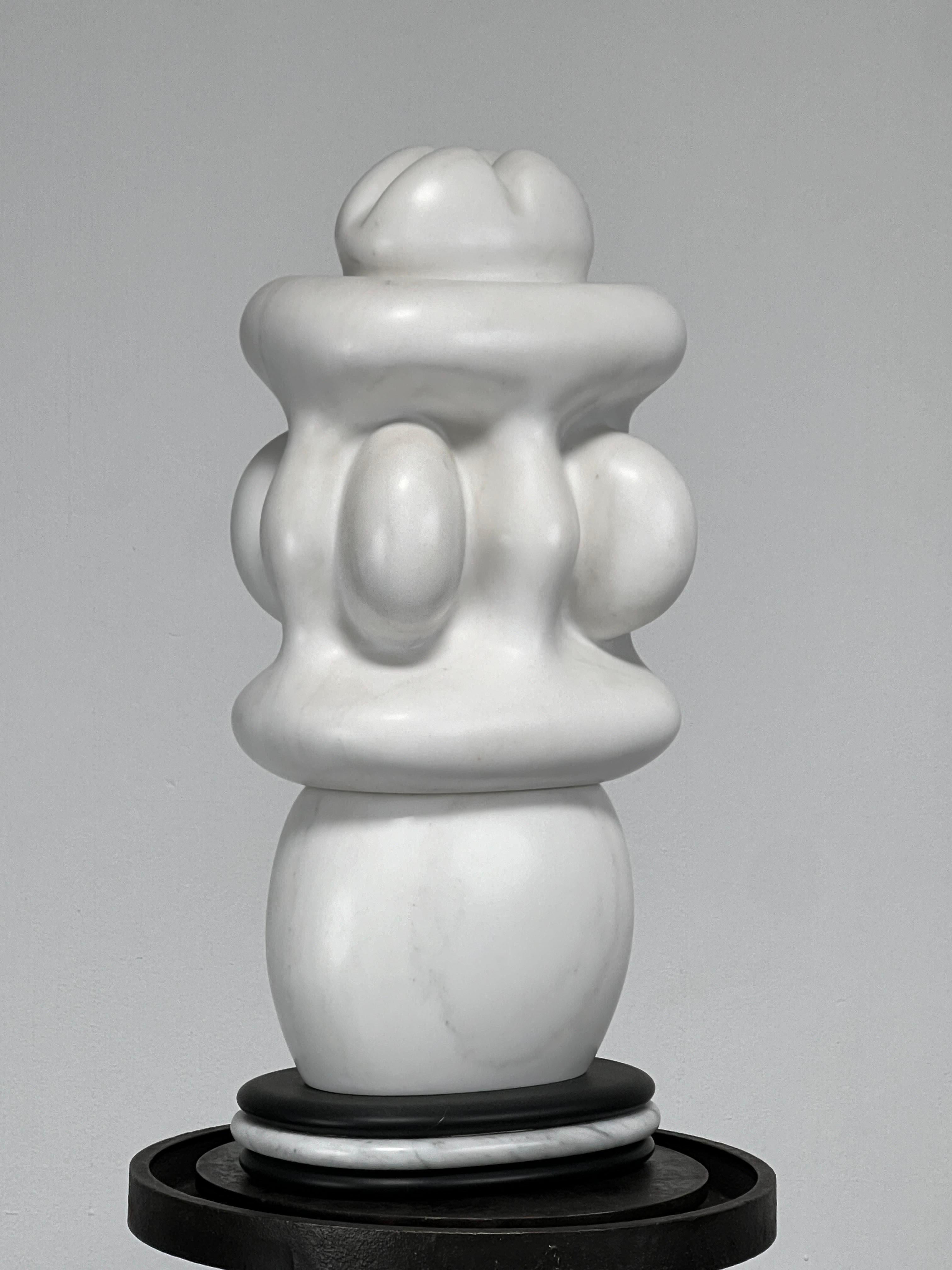 Scultura in marmo di Charles Herndon in vendita 1