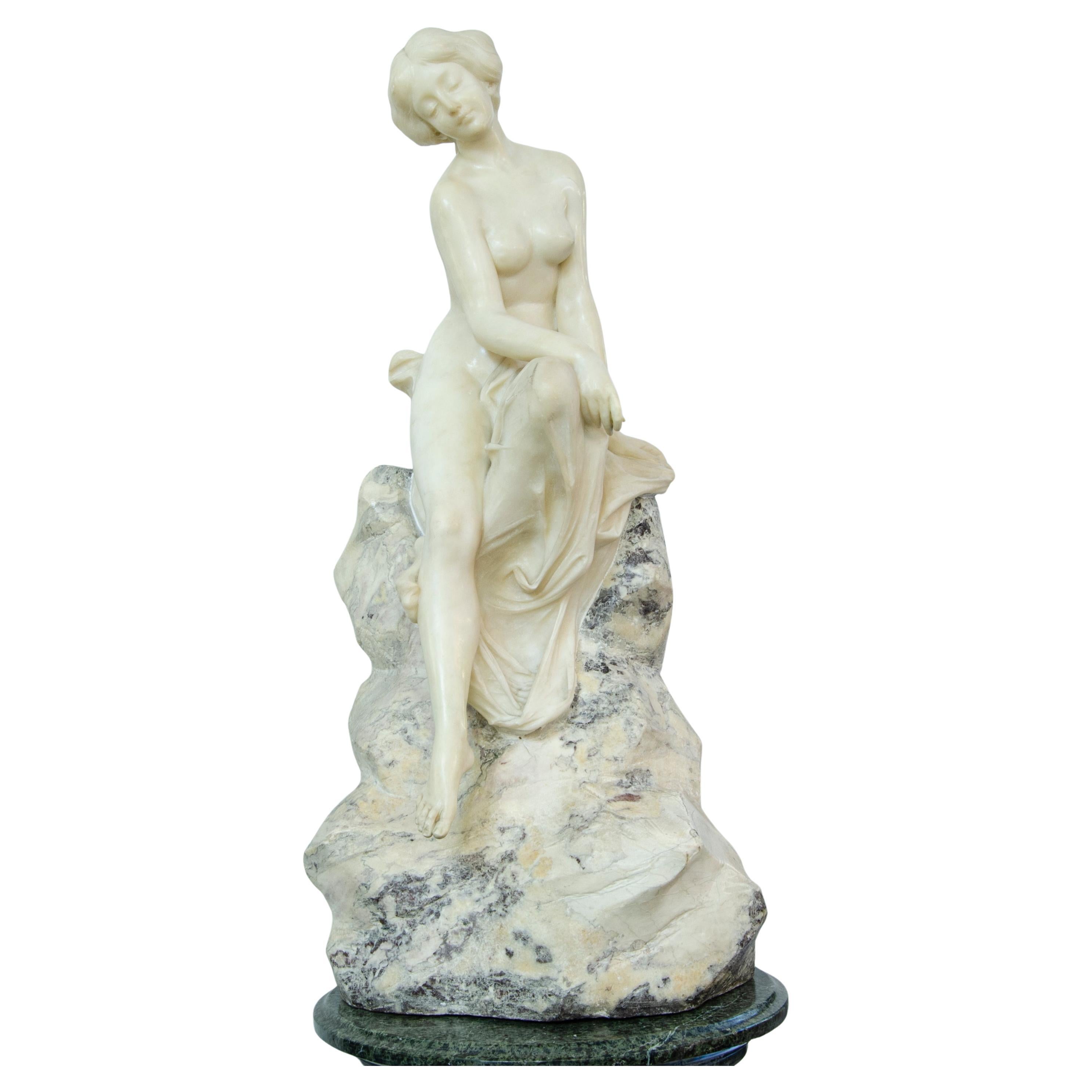 Marble sculpture by Dante Zoi For Sale