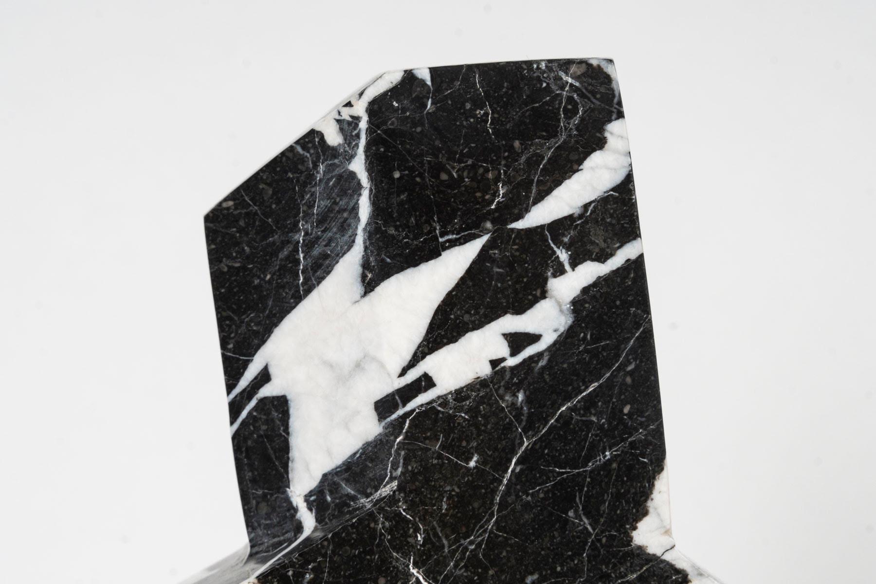 French Marble Sculpture by François Fernandez, known as SAVY, Signed and Dated 2001. For Sale