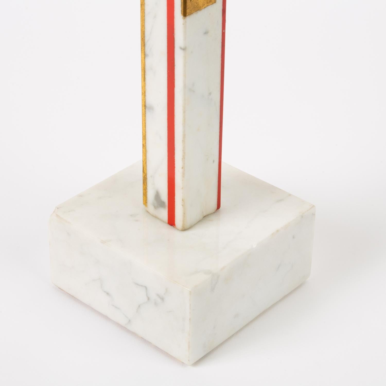 Marble Sculpture by Ilya Bolotowsky, “Column #22” 3