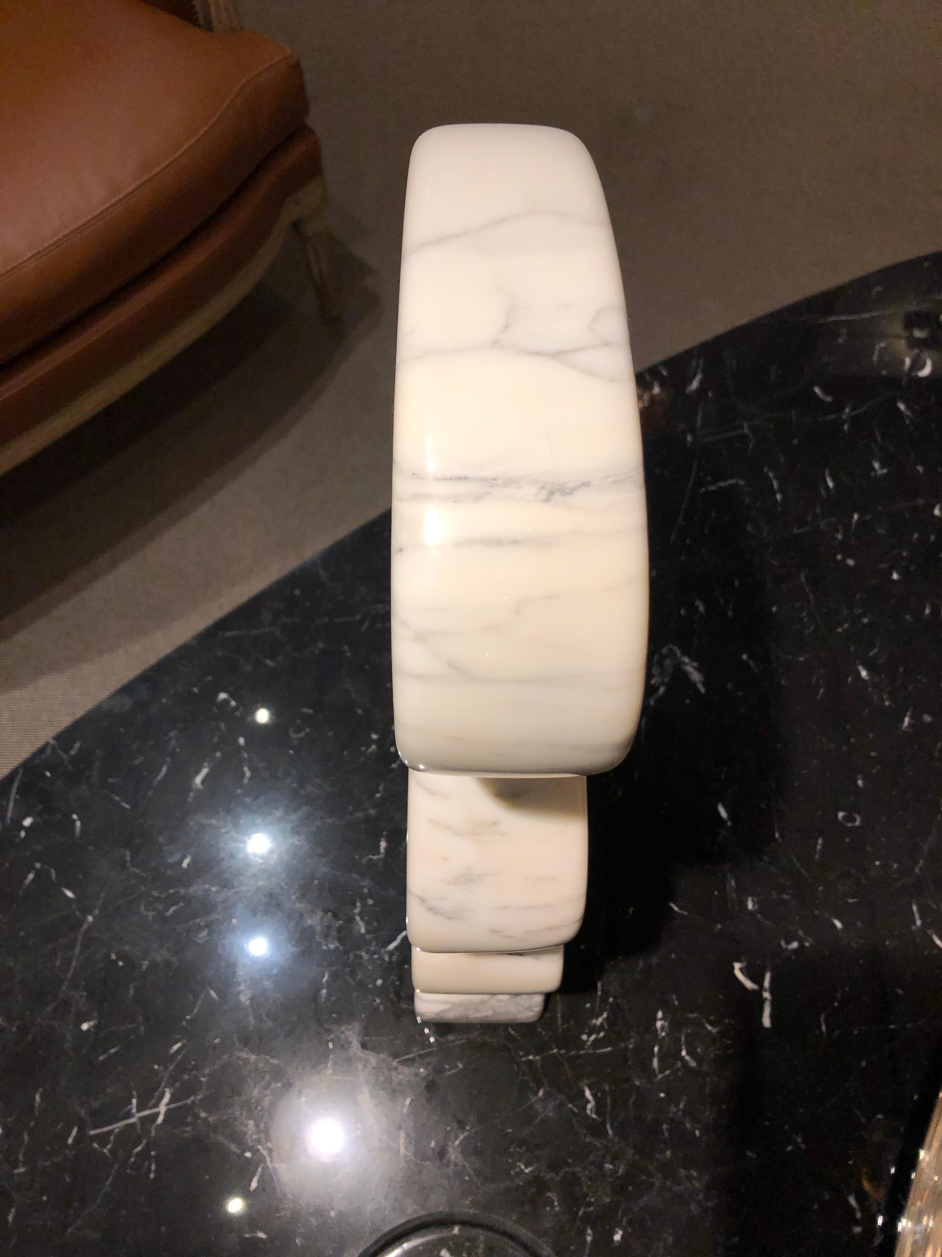 Marble Sculpture by JF Bourdier, France, circa 2016 In Good Condition In New York, NY