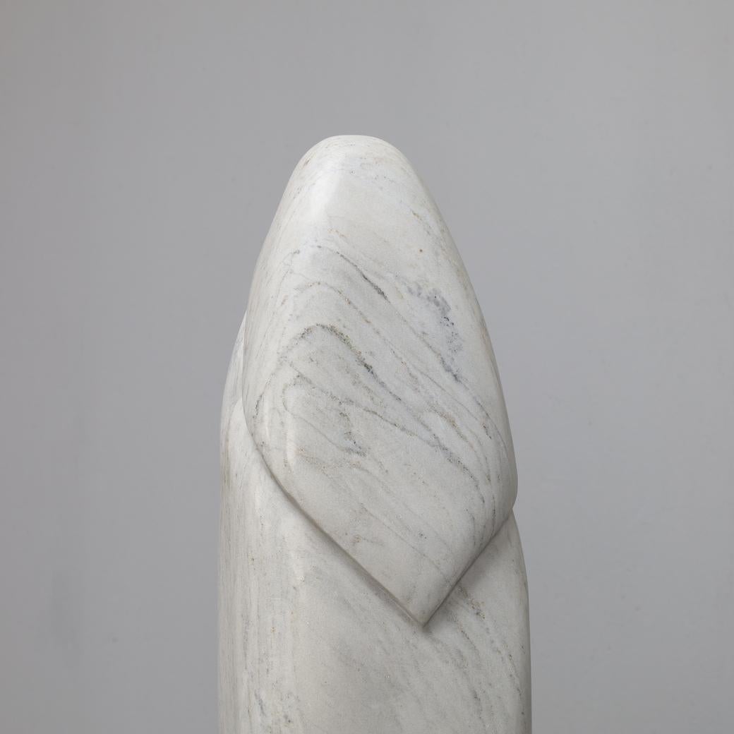 Sculpture en marbre de Paul Simon, années 1980 en vente 1