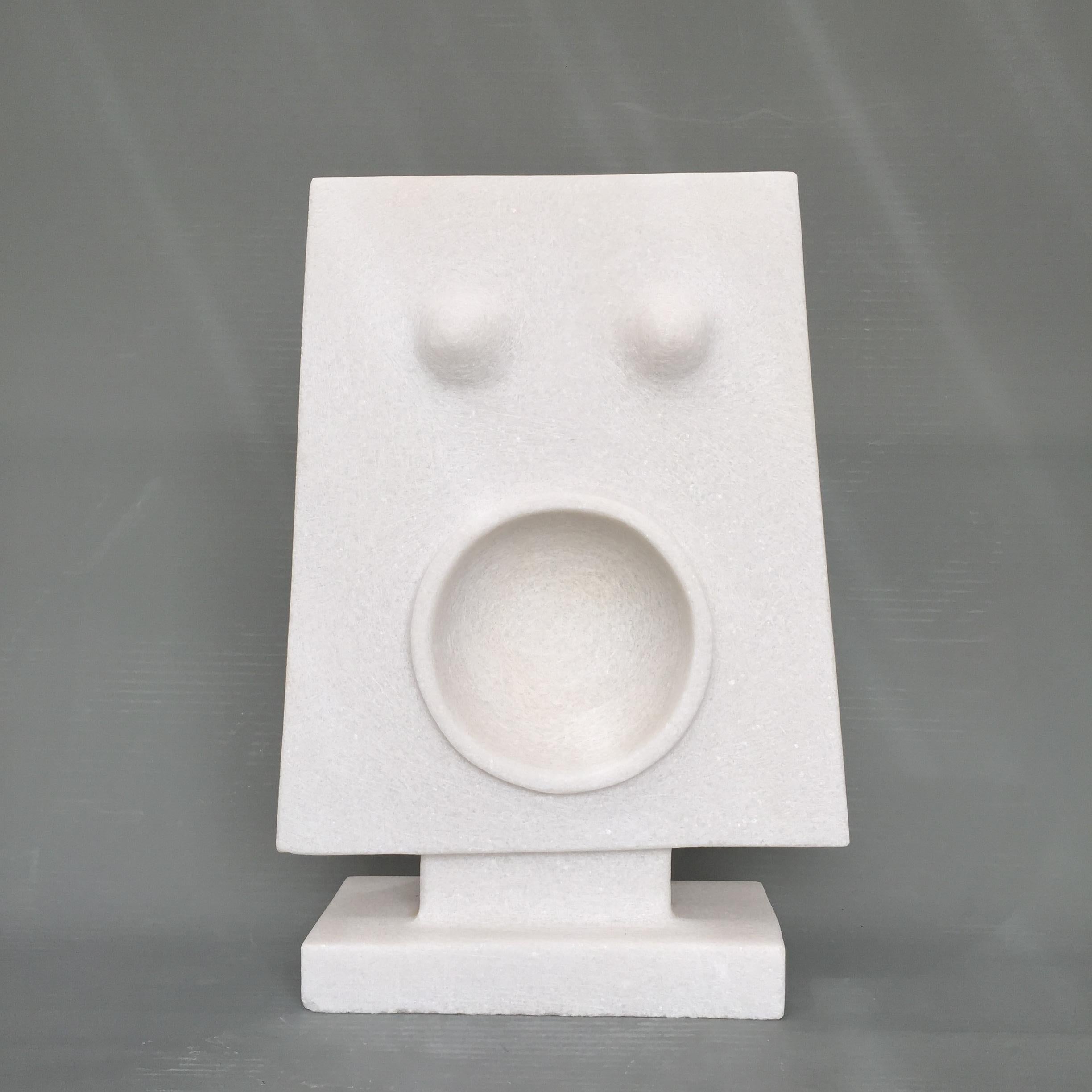 Marble Sculpture by Tom von Kaenel
2017
Dimensions: W 23 x D 10 x H 40.5 cm
Materials: Naxian marble

All the artworks of Tom von Kaenel are unique, handcrafted by himself.
The stones all come from the surrounding marble quarries of the