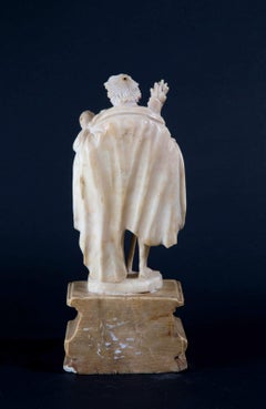 Marble Sculpture Depicting "Saint Cristofer" 18th Century