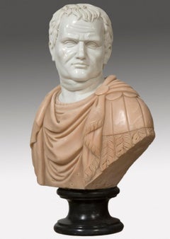Marble Sculpture Inspired by Busts Portraits of the Roman Empire