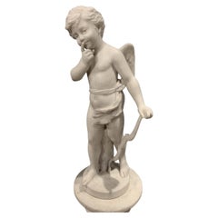 Marble Sculpture of Cupid by Joseph Charles Marin (French, 1759-1834)
